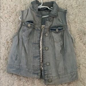 Jean Jacket Vest